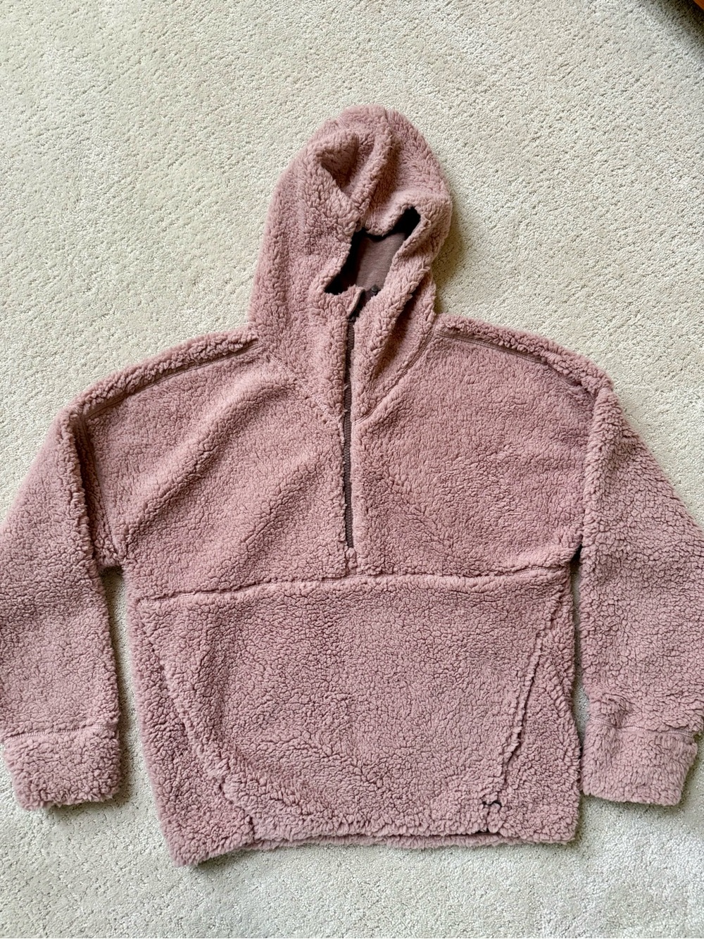 Prana Pullover Hoodie - Mauve Pink